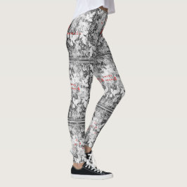 Whispers (zwart) leggings