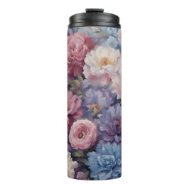 Whispy wildflower design thermosbeker