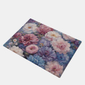 Whispy wildflower ontwerp deurmat (Schuin)