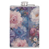 Whispy wildflower ontwerp heupfles (Achterkant)