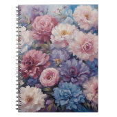 Whispy wildflower ontwerp notitieboek (Voorkant)