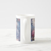 Whispy wildflower ontwerp porselein kop (Achterkant)