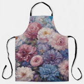 Whispy wildflower ontwerp schort (Voorkant)