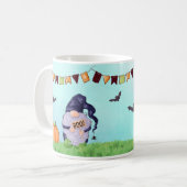 Whistelse Kabouter Halloween Koffiemok (Voorkant links)