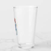 Whistelse Kerstman Prettig Kerstfeest Glas (Links)