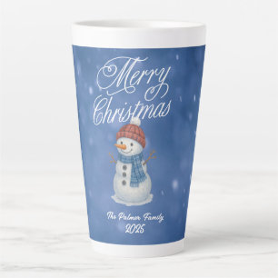 Whistelse Kerstman Prettig Kerstfeest Latte Mok