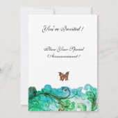 WHISTELSE WERVELEN helder blauw groen wit Kaart (Achterkant)