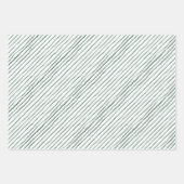 Whistelseizoen Waterverf Kerst Illustraties Inpakpapier Vel (Voorkant 3)