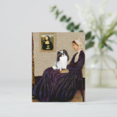 Whisters Mother - Japanse Chin 1 Briefkaart (Staand voorkant)