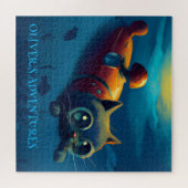 WHISTFUL FANTASTISCH ONDERWATER KAT LEGPUZZEL (Horizontaal)