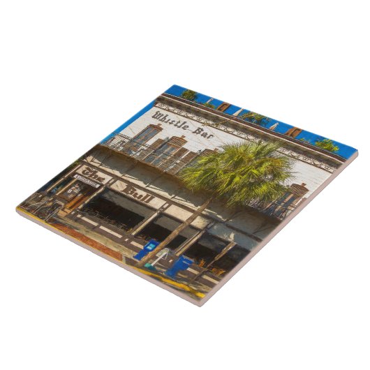 Whistle Bar Key West Tegeltje (Zijkant)