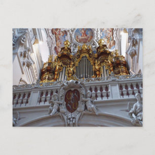 Whistle Passau Pipe Organ Briefkaart