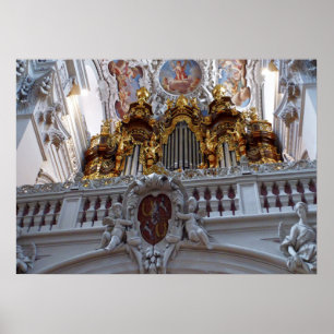 Whistle Passau Pipe Organ Poster