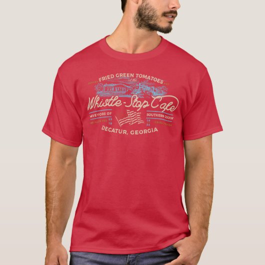 Whistle Stop Cafe jongen T-shirt (Voorkant)
