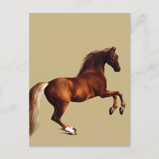 Whistlejacket horse by George Stubbs Briefkaart (Voorkant)