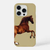 Whistlejacket horse by George Stubbs iPhone Hoesje (Achterkant)