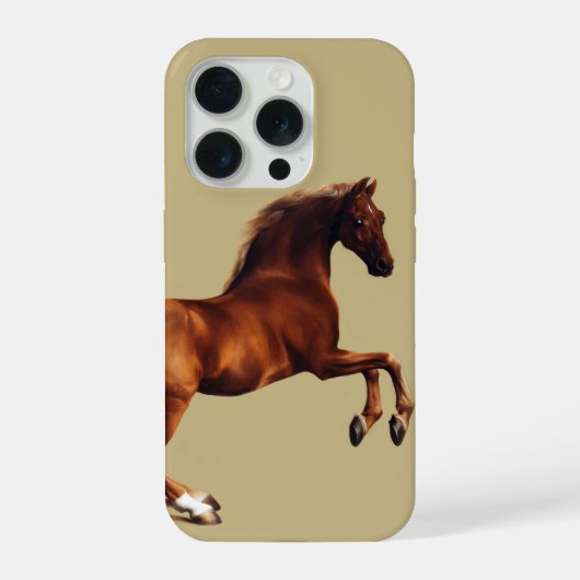 Whistlejacket horse by George Stubbs iPhone Hoesje (Achterkant)