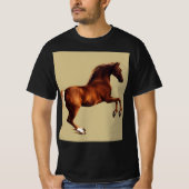 Whistlejacket horse by George Stubbs T-shirt (Voorkant)