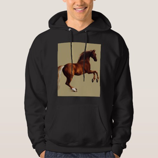 Whistlejacket paard door George Stubbs Hoodie (Voorkant)