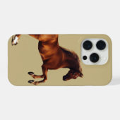 Whistlejacket paard door George Stubbs iPhone Hoesje (Achterkant horizontaal)