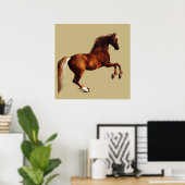 Whistlejacket paard door George Stubbs Poster (Thuiskantoor)
