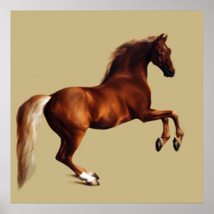 Whistlejacket paard door George Stubbs Poster