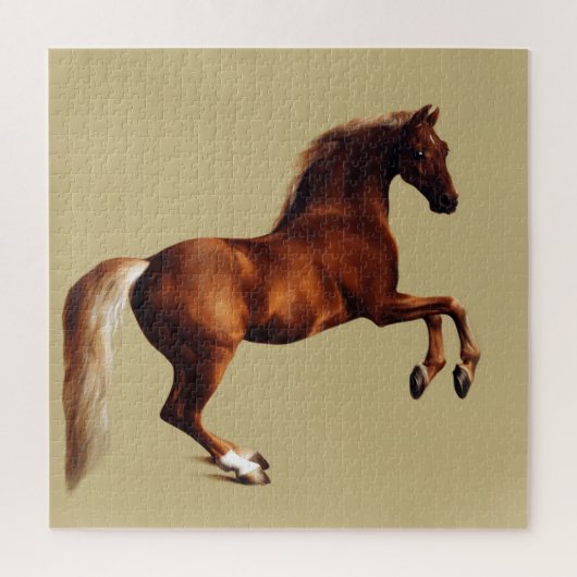 Whistlejacket-paard van George Stubbs Legpuzzel (Verticaal)