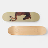 Whistlejacket-paard van George Stubbs Persoonlijk Skateboard (Horizontaal)