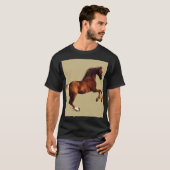 Whistlejacket-paard van George Stubbs T-shirt (Voorkant volledig)