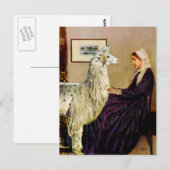 Whistler' Moederlama Briefkaart (Voorkant / Achterkant)