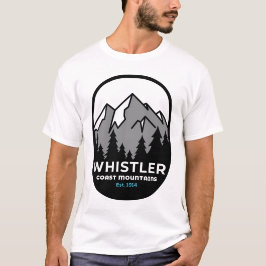 Whistler, B.C. T-shirt (Voorkant)
