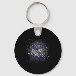 Whistler Bc Canada Afdaling Ski Dorp Retro Desi Sleutelhanger