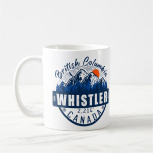 Whistler BC Vancouver - Canada - Retro  Koffiemok