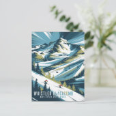 Whistler Blackcomb Bergskiën Briefkaart (Staand voorkant)