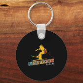 Whistler Blackcomb Canada Ski Resort Skiing Rocky  Sleutelhanger (Voorkant)