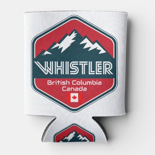 Whistler British Columbia Canada Design Blikjeskoeler (Voorkant)