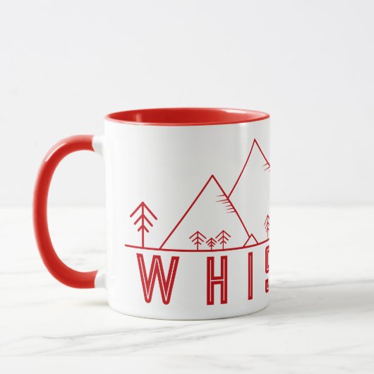 Whistler British Columbia Canada Minimalist Mok (Links)
