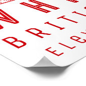 Whistler British Columbia Canada Minimalist Poster (Hoek)