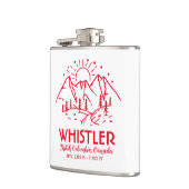 Whistler British Columbia Canada Minimalist Ski Heupfles (Links)