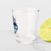 Whistler British Columbia Canada Minimalist Ski Shot Glas (Rechts)