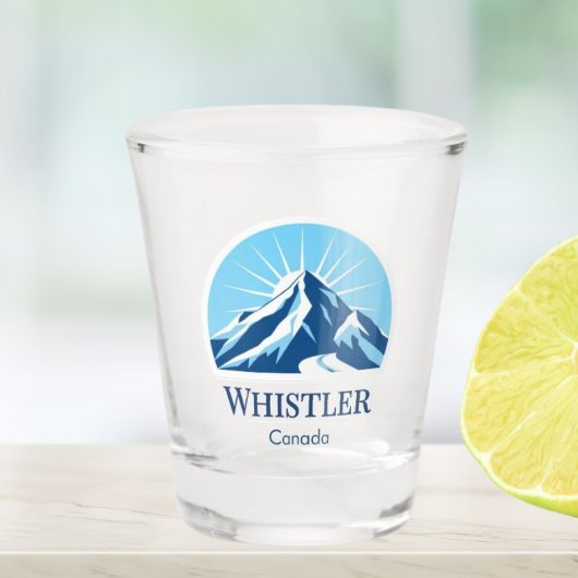 Whistler British Columbia Canada Shot glass Shot Glas