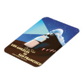 Whistler British Columbia Canada Ski Magnet Magneet (Linkerzijde)