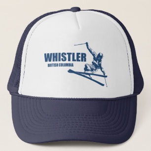 Whistler British Columbia Skier Trucker Pet