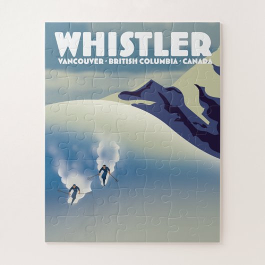 Whistler Brits-Columbia Canada Ski Legpuzzel (Verticaal)