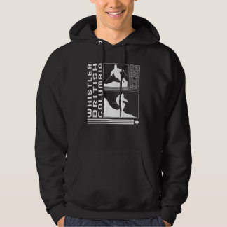 Whistler Brits-Columbia Skien Skiër Winter Snow Hoodie