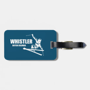 Whistler Brits-Columbia Skiloper Bagagelabel