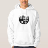 Whistler Canada jongens ski art hoodie (Voorkant)