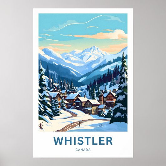 Whistler Canada Reisprint Poster (Voorkant)