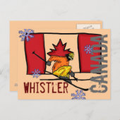 Whistler Canada ski briefkaart (Voorkant / Achterkant)