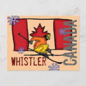 Whistler Canada ski briefkaart (Voorkant)